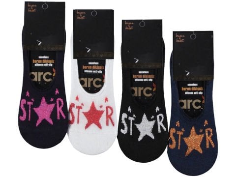 12'li Bambu Dikişsiz Kadın Babet Çorap 167081