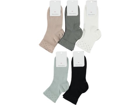 12'li Taşlı Kadın Patik Çorap 164174