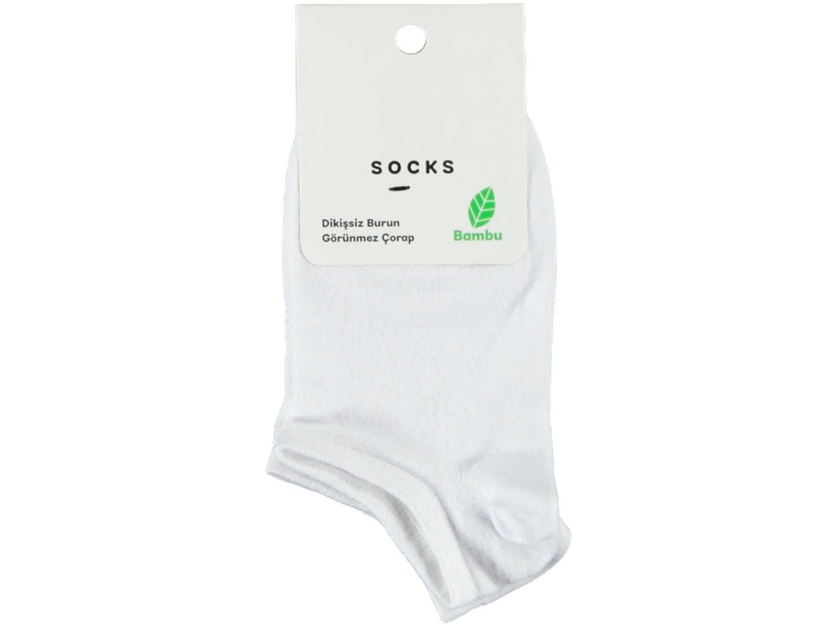 12'li Bambu Sneakers Kadın Çorap 163922