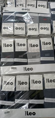 12'li Leo Desenli Erkek Soket Çorap 137973