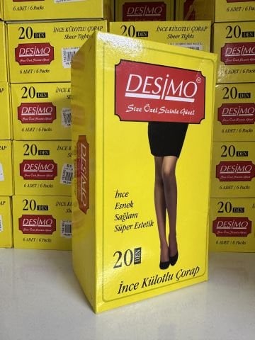 6'lı Denye İnce Külotlu Çorap 158370