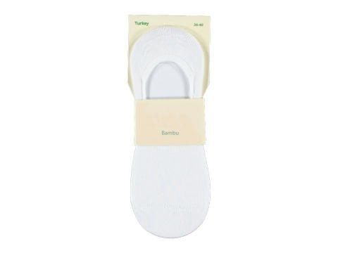 12'li Bambu Silikon Dikişsiz Bayan Babet 140105