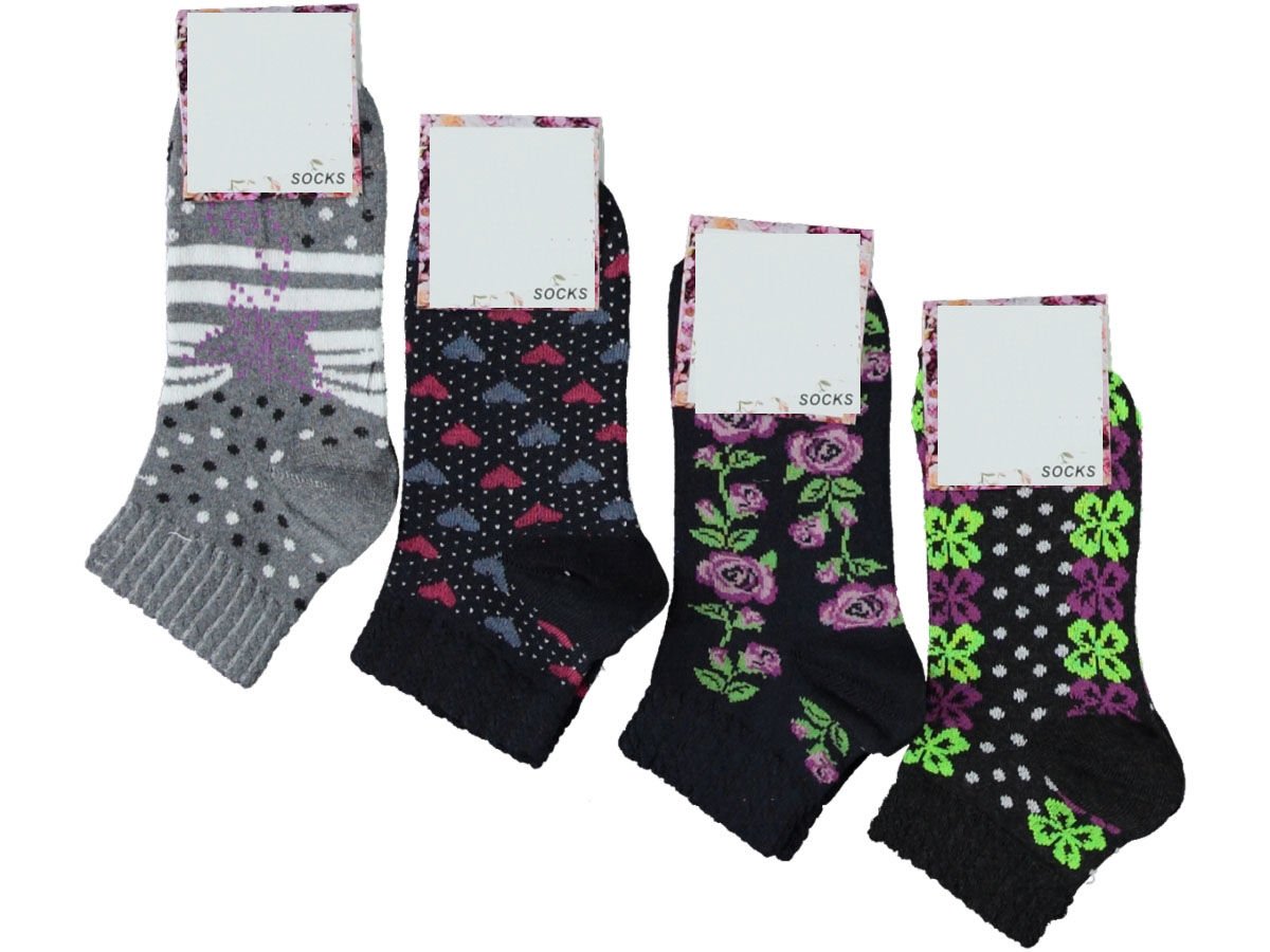 12'li Uzun Konç Rejenere Bayan Patik Çorap 137371