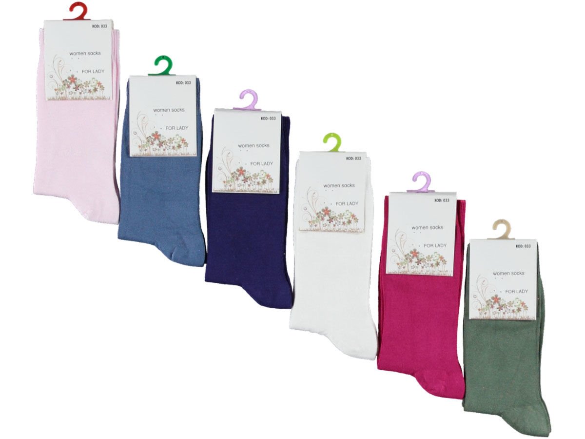 12'li Bambu Bayan Çorap 136443