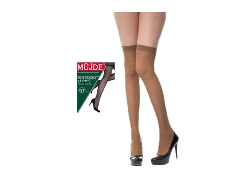 12'li Müjde 70 Den Muss Kaçmaz Lastikli Çorap 134833