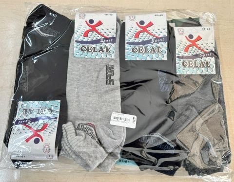 12'li Celal Spor Erkek Patik