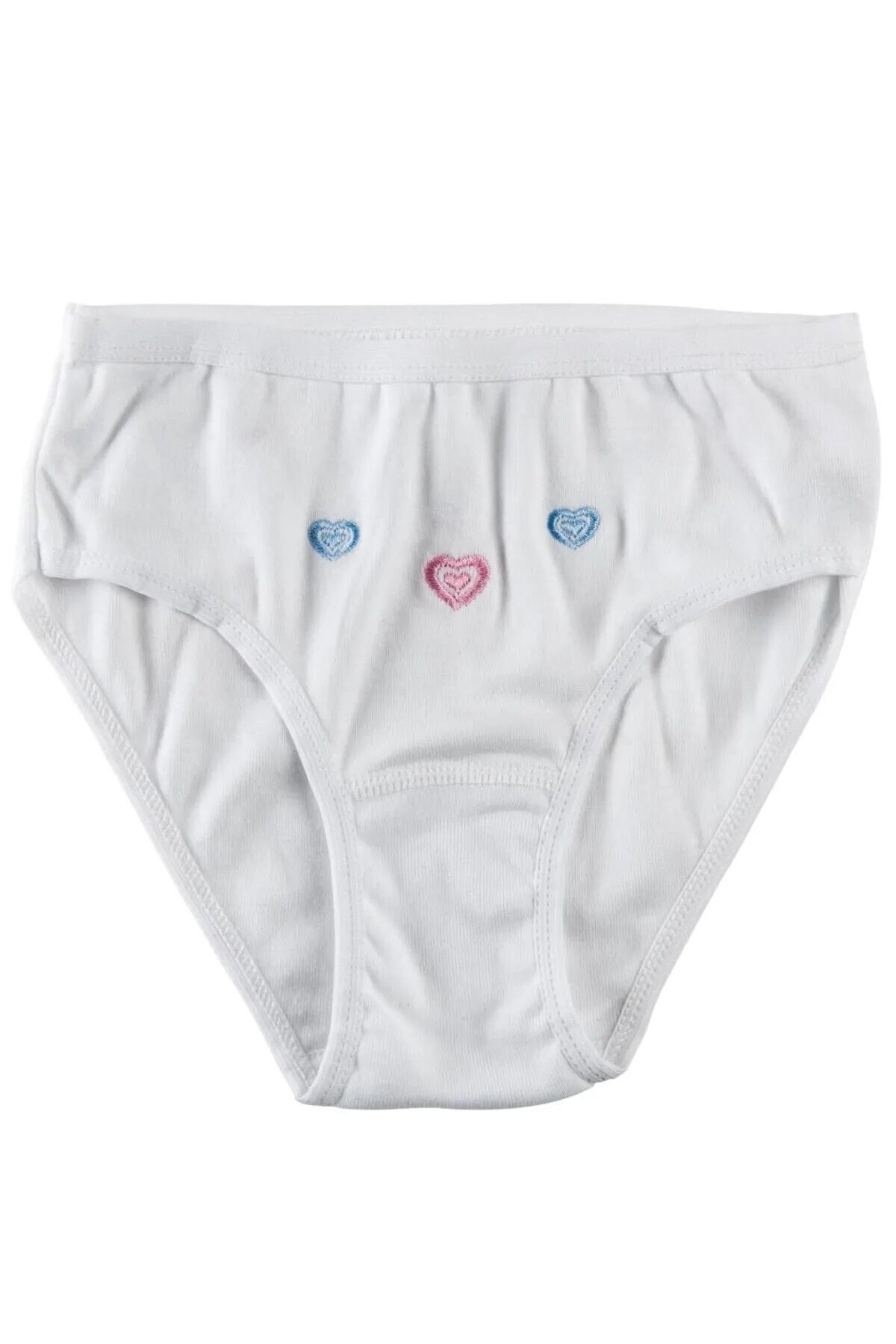 6'lı Tutku İncebel İşlemeli Kız Çocuk Külot TKC0821