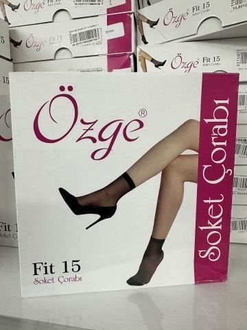 12'li Özge Fit 15 Soket Çorap