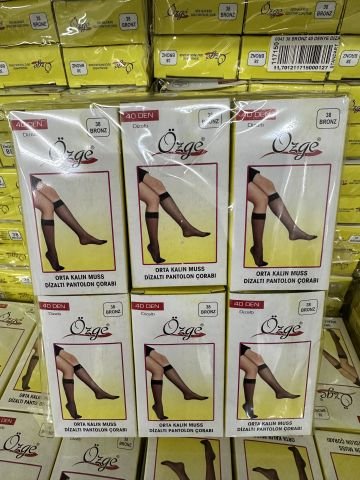 12'li Özge 40 Denye Dizaltı Çorap 117150