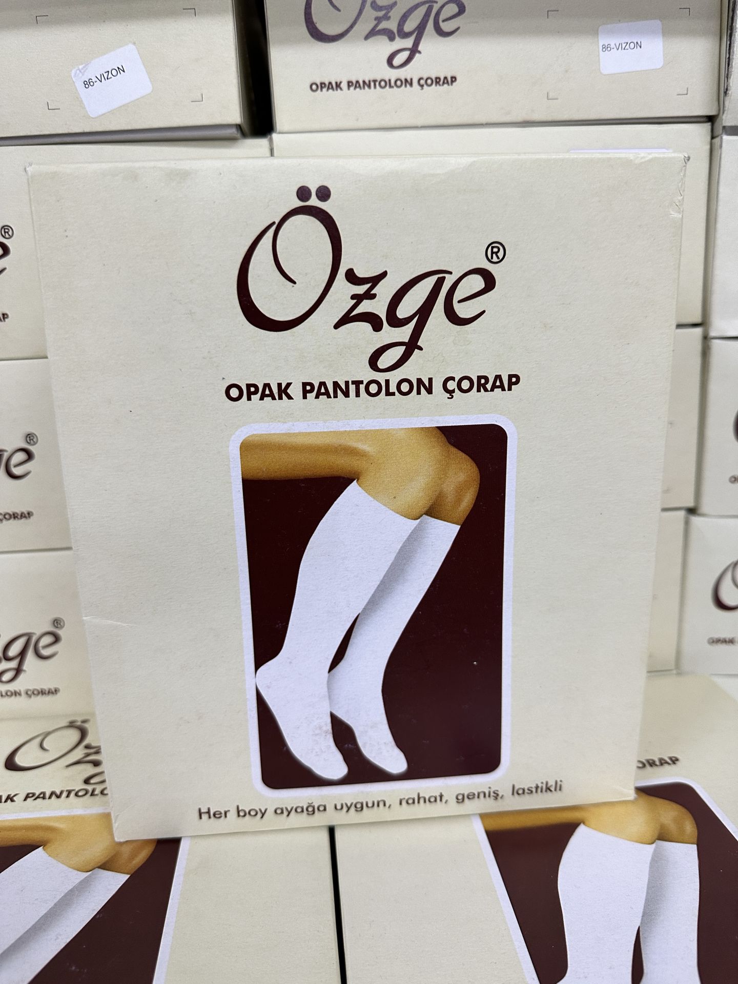 12'li Opak Dizaltı Çorap 117123