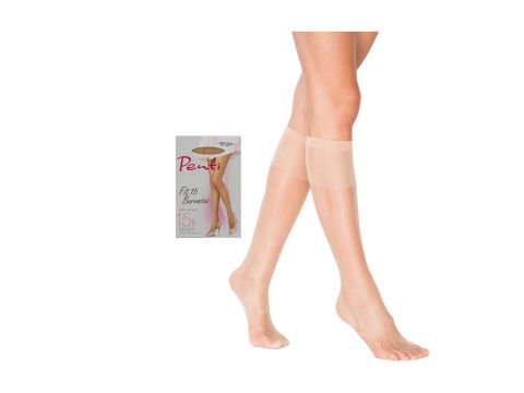 12'li Penti Fit 15 Burunsuz Parlak İnce Pantolon Çorap 116872