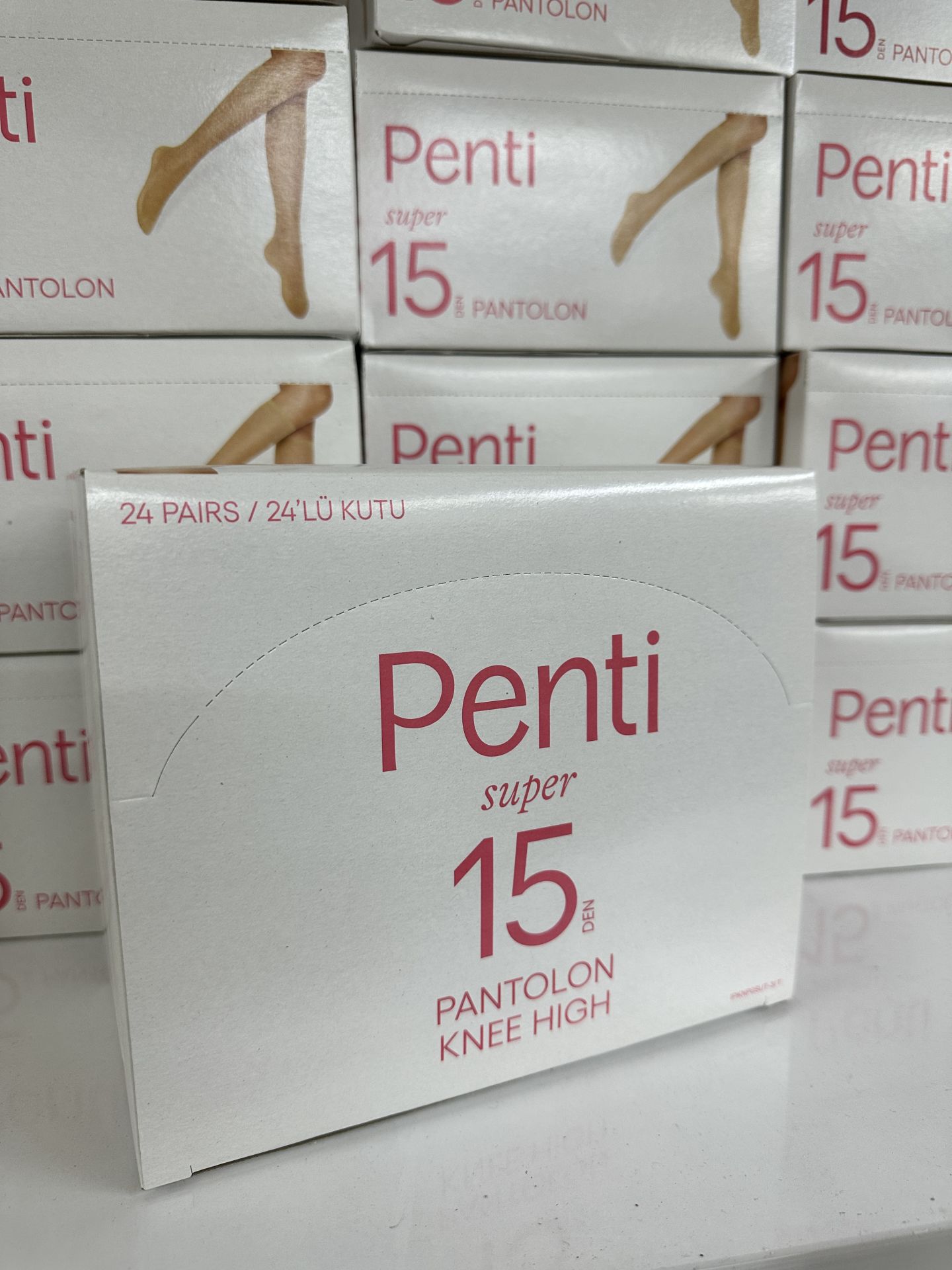 24'lü Penti Süper Mat İnce 15 Den Pantolon Çorap 116862