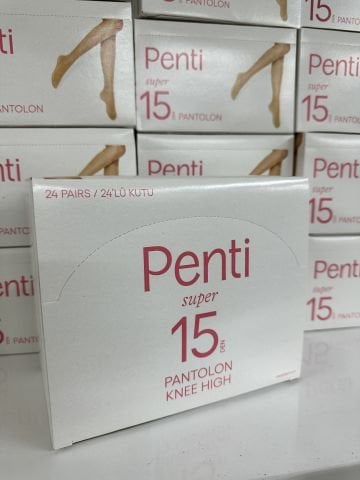 24'lü Penti Süper Mat İnce 15 Den Pantolon Çorap 116862