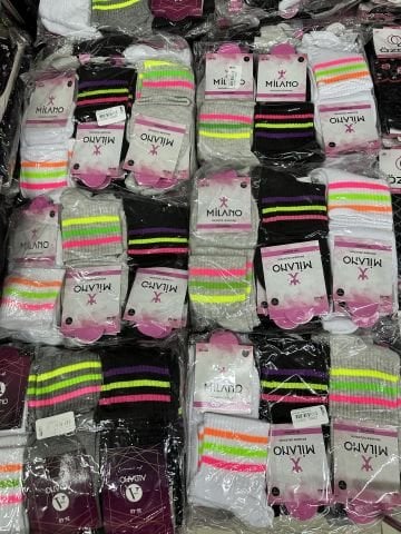 12'li Milano Yarım Konç Kadın Patik