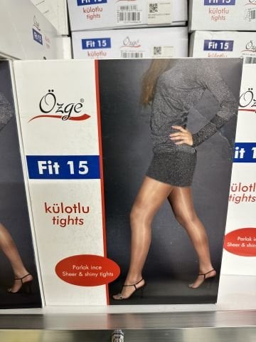 Özge 6'lı Fit 15 Külotlu Çorap 117165