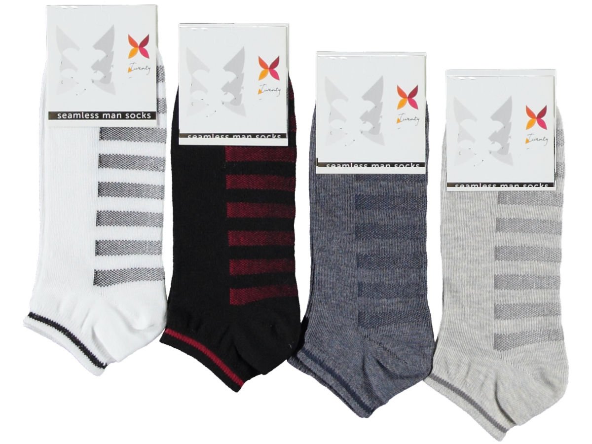 12'li Penye Dikişsiz Erkek Patik Çorap 165885