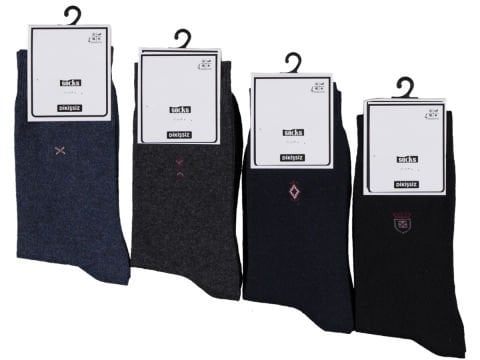 12'li Yıkamalı Dikişsiz Erkek Soket Çorap 165128