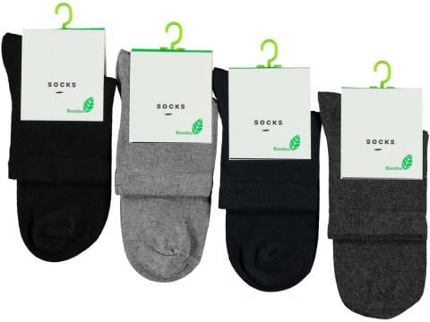 12'li Bambu Dikişsiz Uzun Konç Erkek Çorap 163923