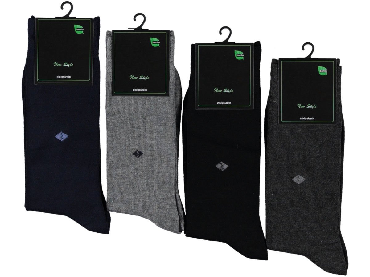 12'li Bambu Erkek Çorap 151302