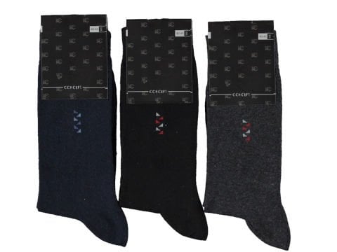 12'li Dikişsiz Yıkamalı Erkek Çorap 138057