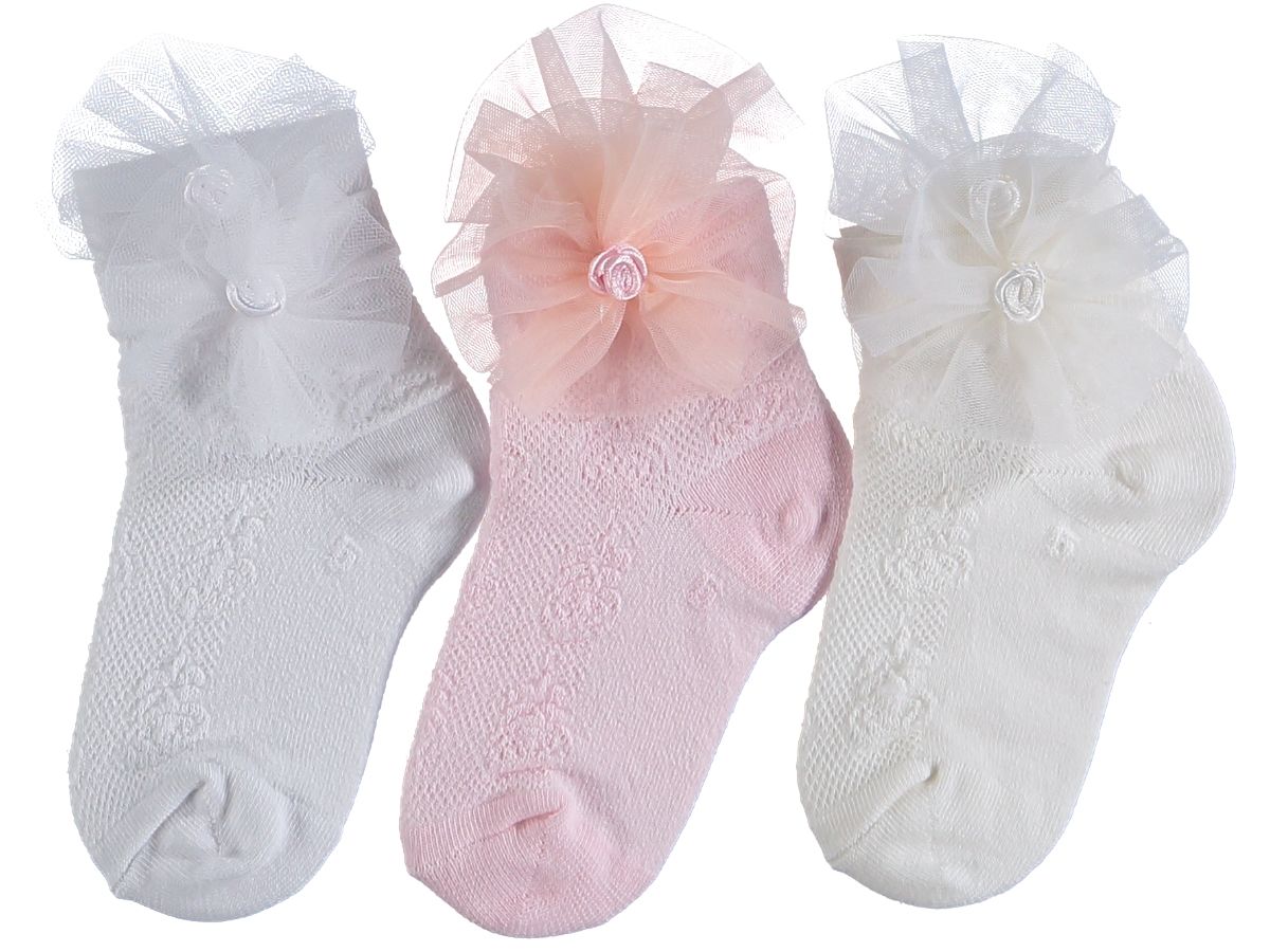 12'li Firuze Aksesuarlı Kız Çorap 298958