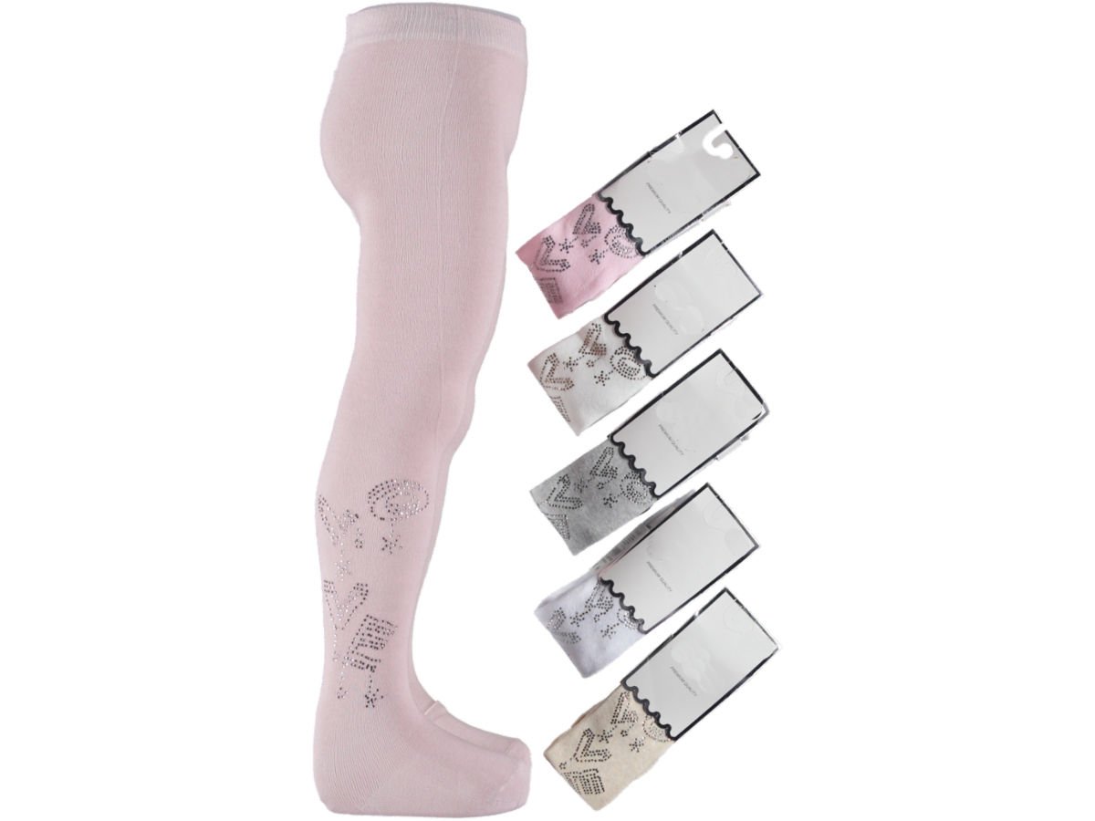 6'lı Taş Baskılı Külotlu Çorap 166906