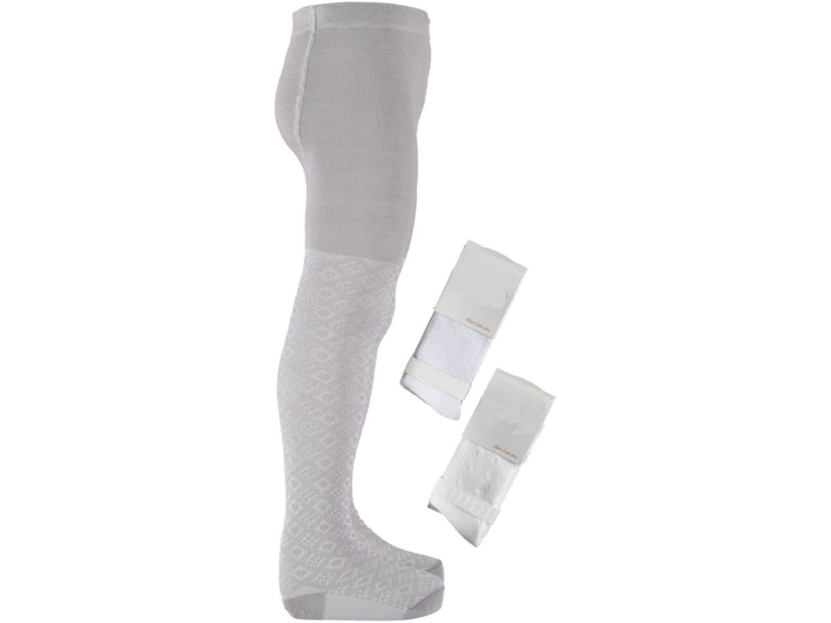 6'lı Kabartma Desenli Kız Külotlu Çorap 164278