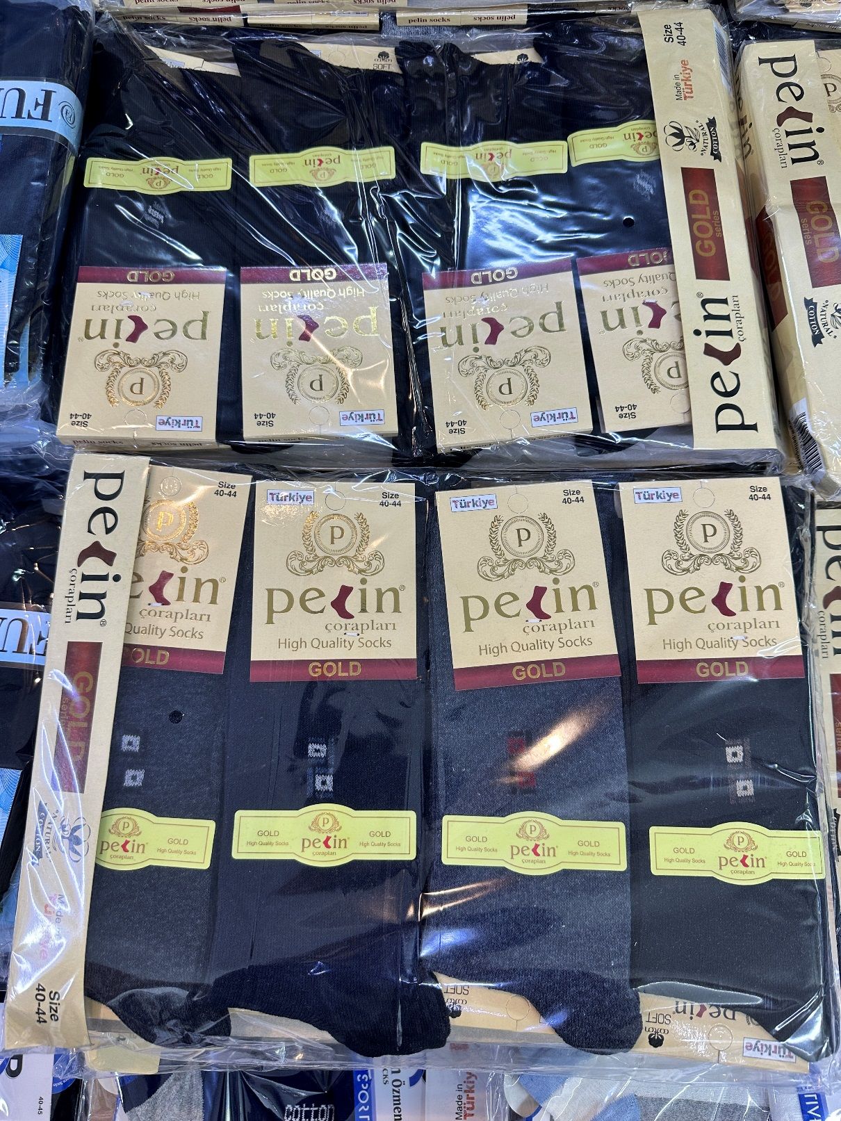 12'li Pelin Gold Erkek Soket Çorap