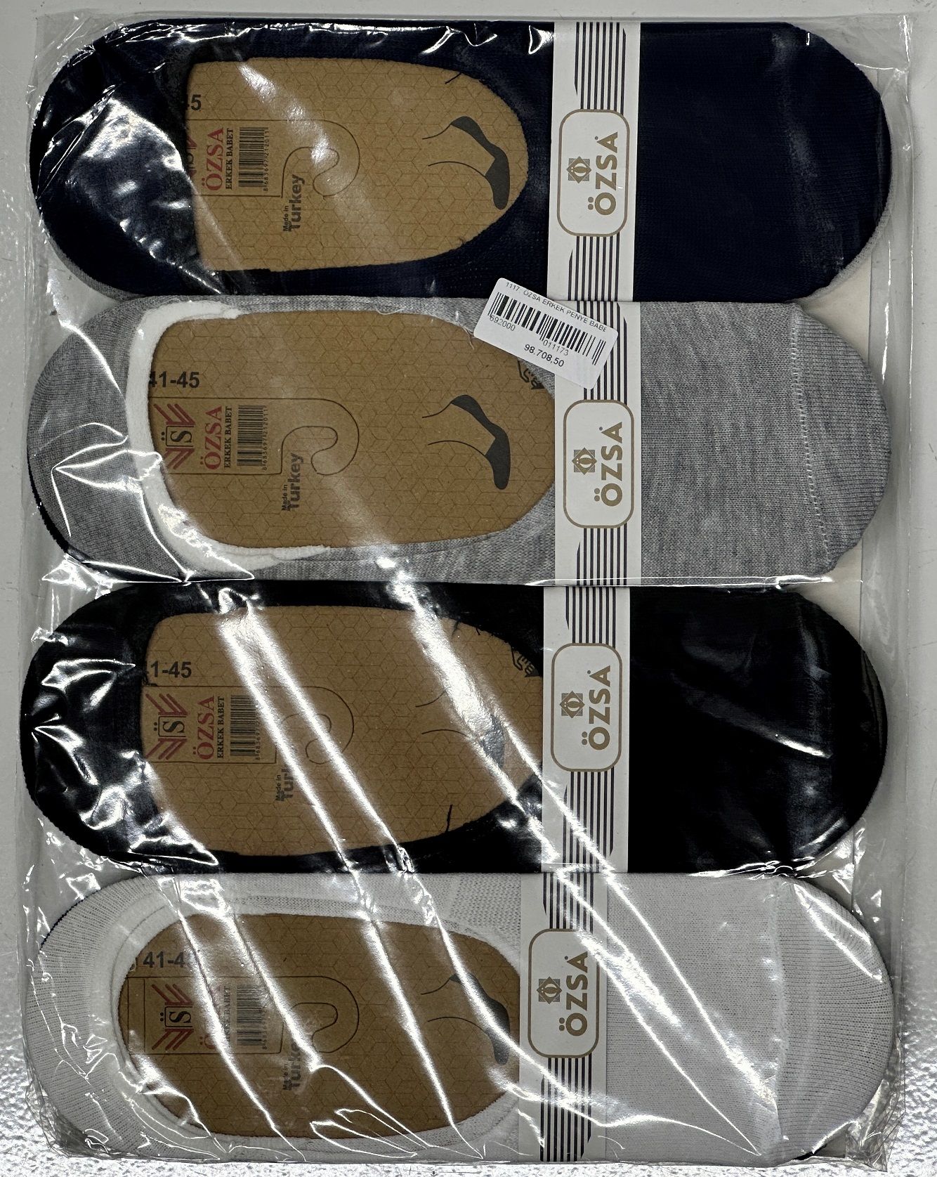 12'li Özsa Erkek Babet Çorap