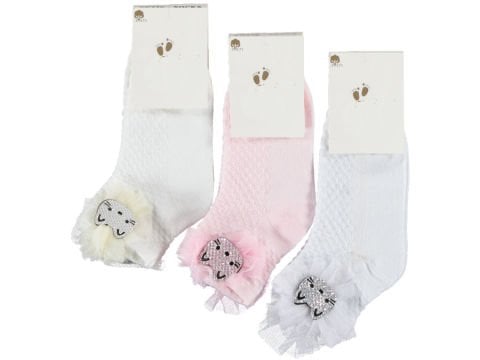 12'li Aksesuarlı Kız Çorap 374071