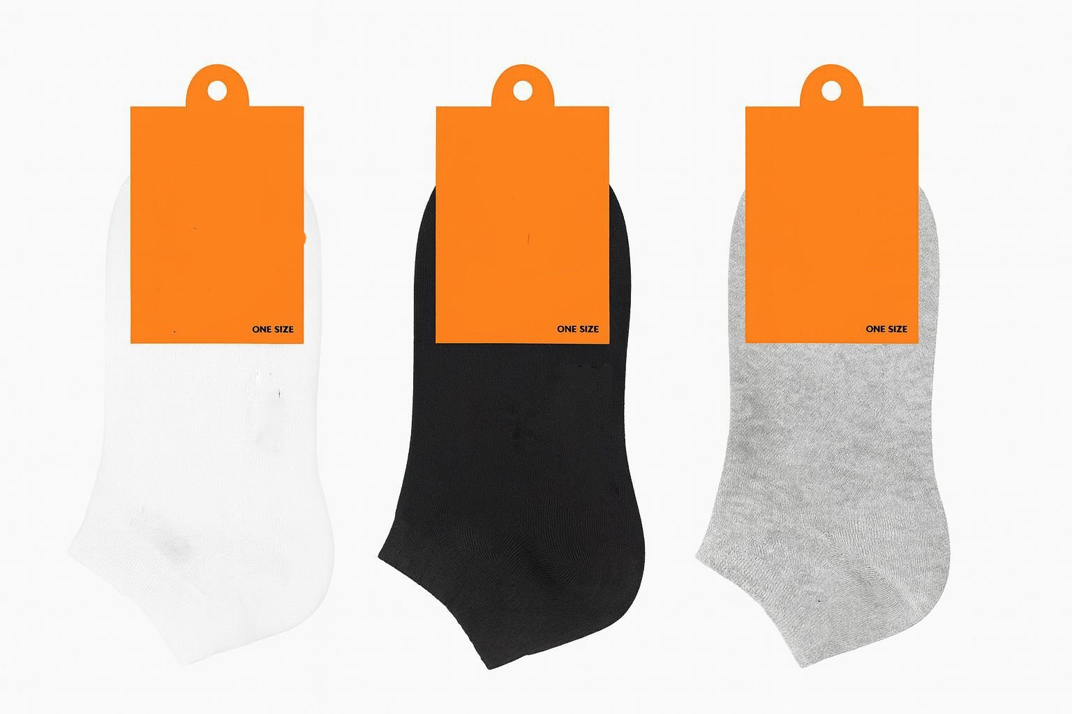 12'li Kısa Konç Markalı Erkek Penye Patik Çorap