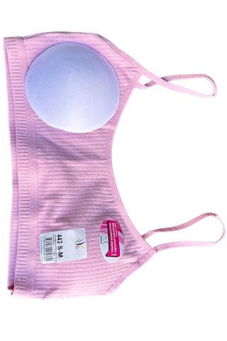 6'lı Dondeza Fitilli Pedli Kadın Büstiyer