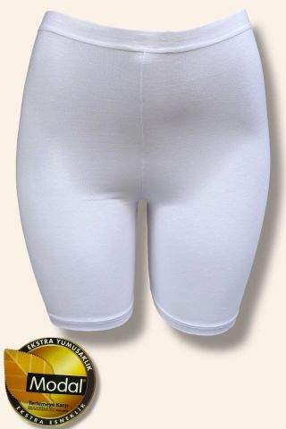 Modal Uzun Paça Diz Üstü Kadın Tayt Boxer