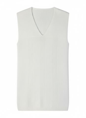 Örme V Yaka Akrilik Kışlık Kalın Fanila