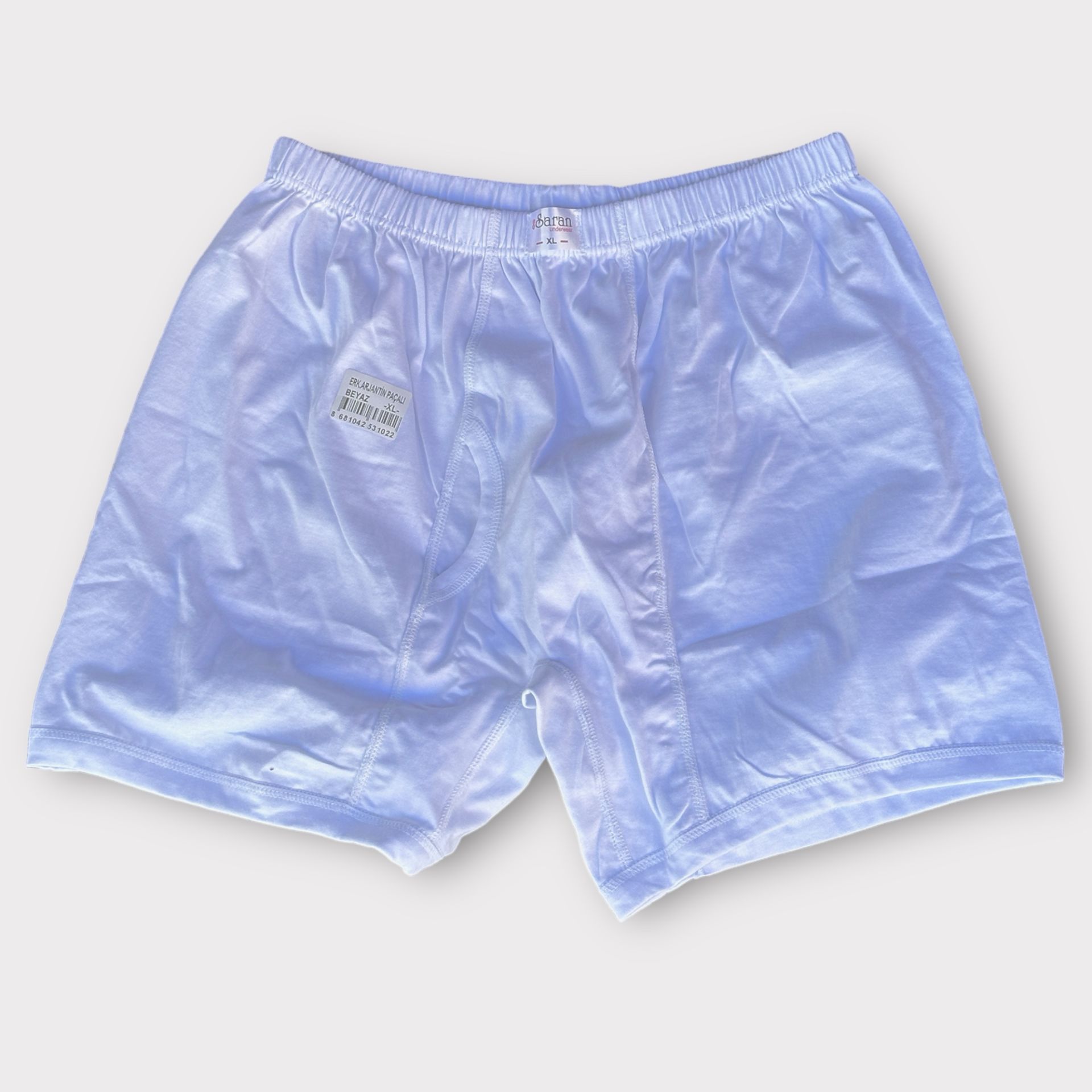 Saran %100 Pamuk Penye Erkek Arjantin 6'lı