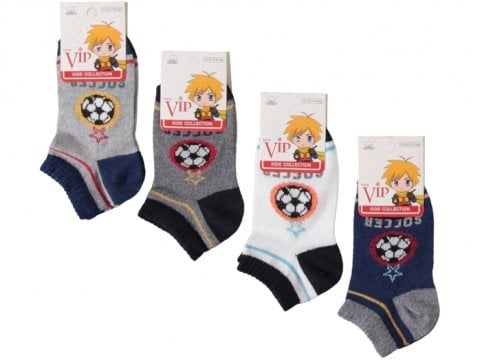12'li Vip Erkek Çocuk Patik Çorap