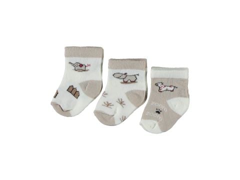 Desenli Erkek/Kız Çorap 1-6 Aylıklar İçin