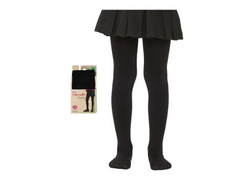 Penti Kız Çocuk Pretty Pamuklu Külotlu Çorap - Siyah