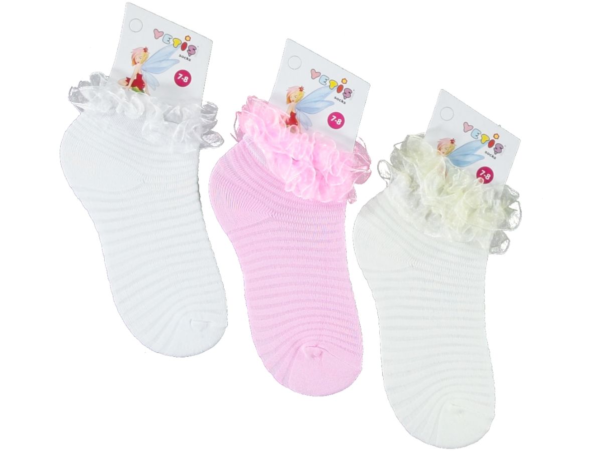 Klima Dantelli Kız Çorap 11 Yaş