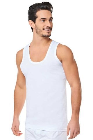 6'lı Seher Yıldızı Penye Erkek Atlet