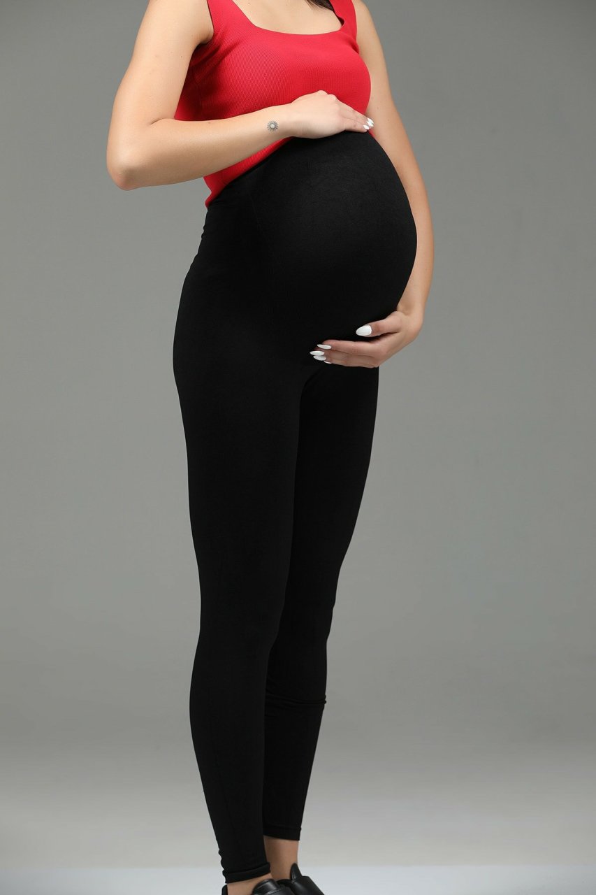 Katmirra Ayarlanabilir Bel Uzun Hamile Tayt