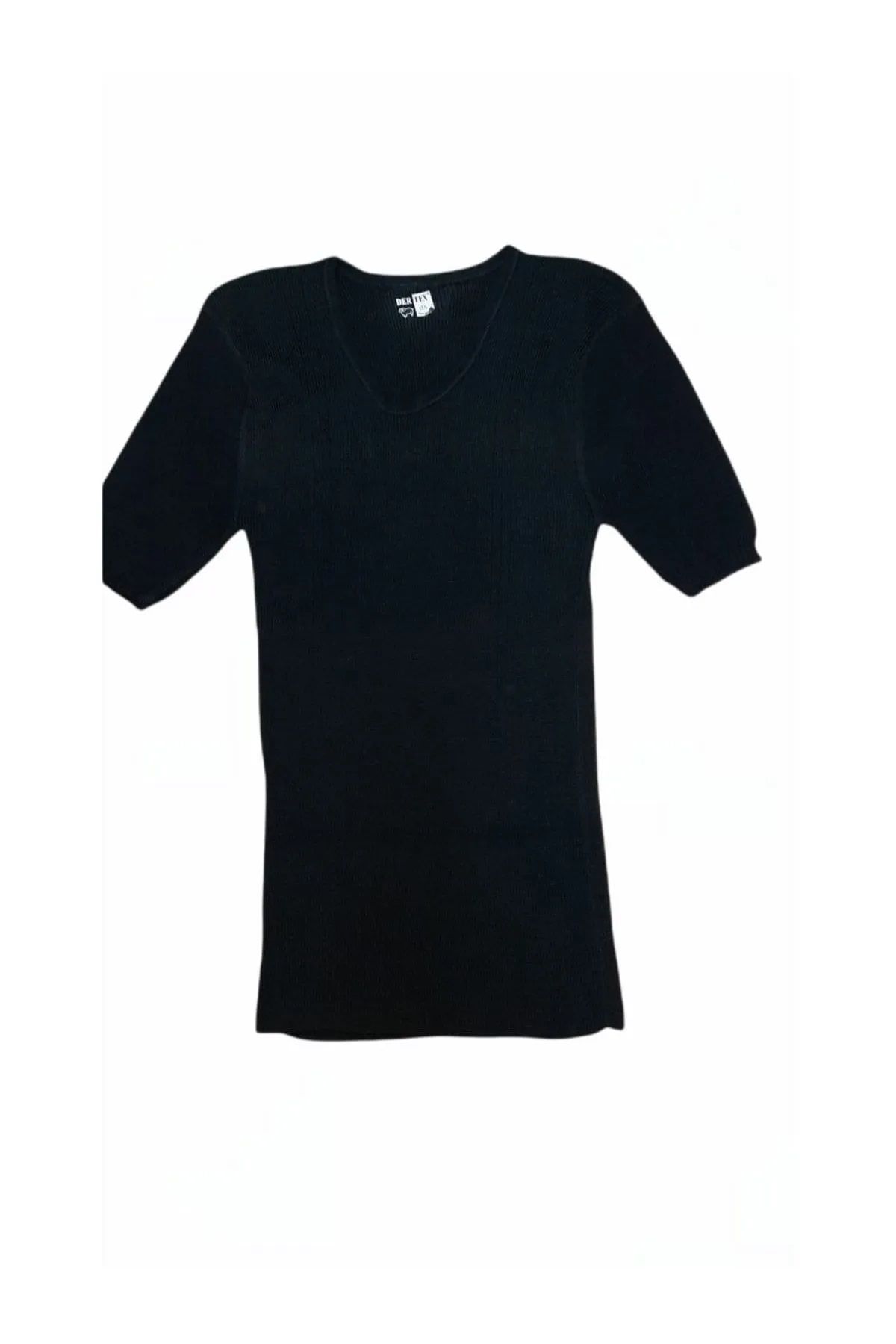 Dertex Kısa Kol Örme Yün Erkek Fanila 100304