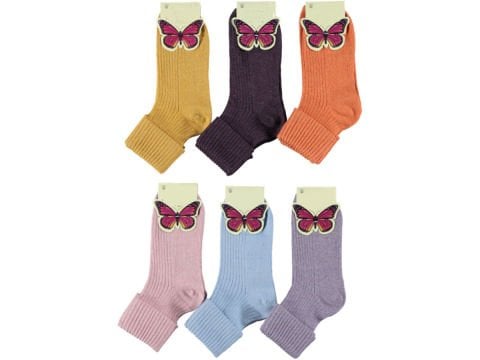 12'li Kadın Yün Kıvrık Çorap 170911