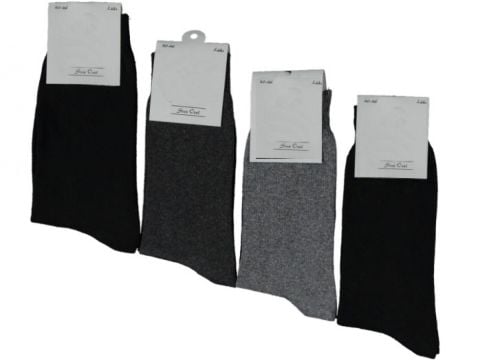 Esen Ucuz Toptan Düz Renk Erkek Çorap 12'li 130429